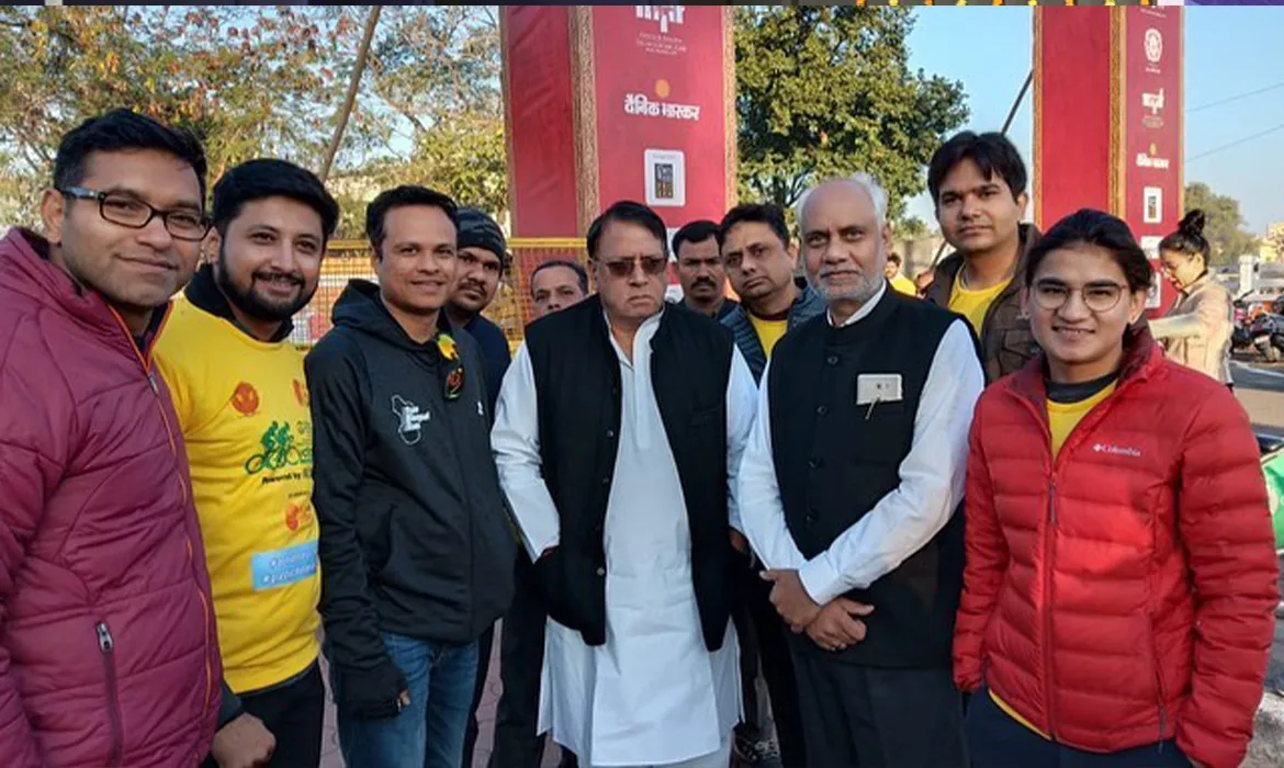 Save Earth Cyclathon By Dainik Bhaskar, Smart City Development Corporation Limited